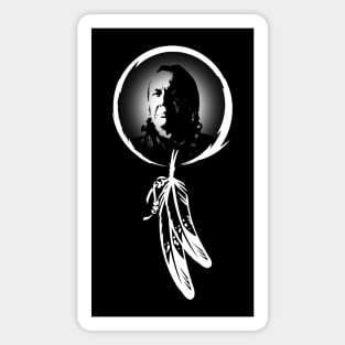 Wanbli Ohitika (Russell Means - Oglala Warrior) Magnet